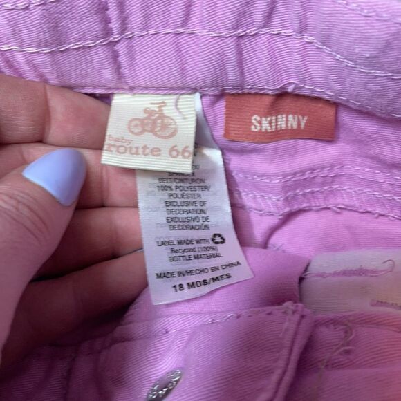 Baby Purple Skinny Pants - Picture 7 of 11